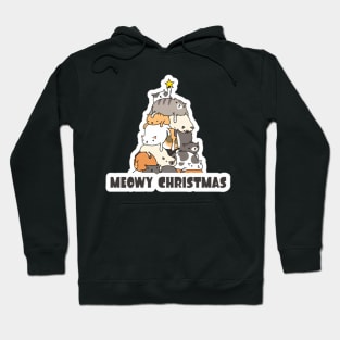 Meowy Christmas Hoodie